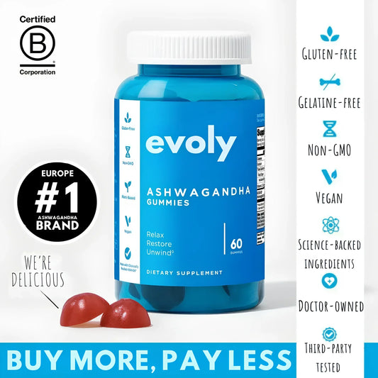 Evoly Ashwagandha (60 gélules) 